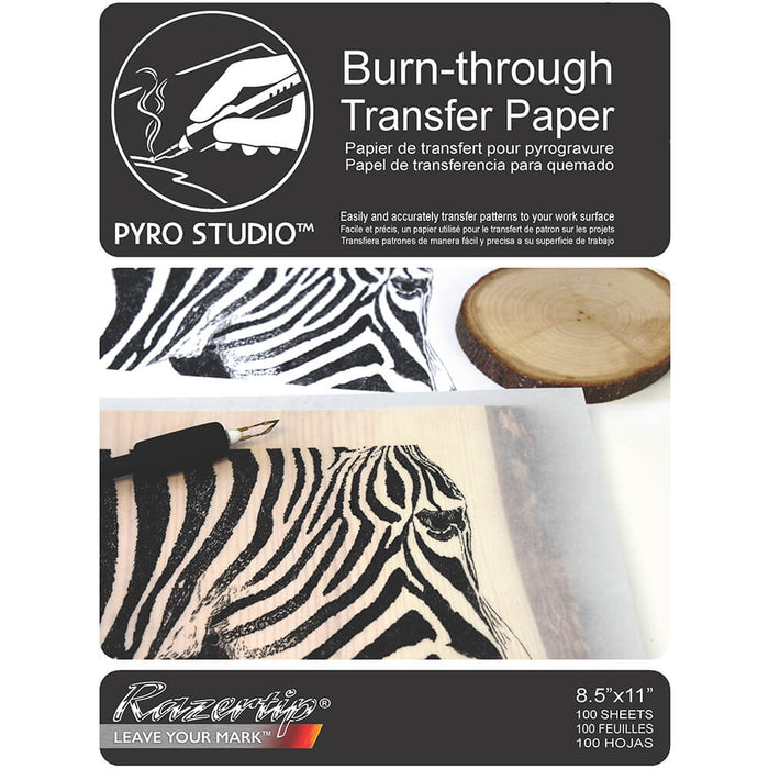 Burn-through Transfer Paper