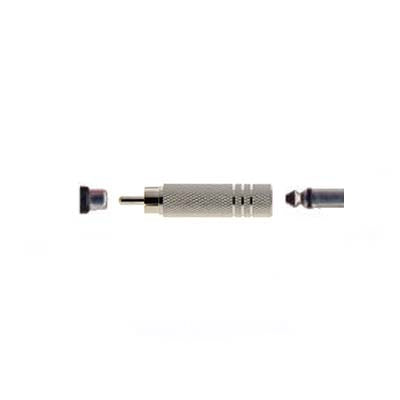 Adapter, RCA(M) to 1/4"(F)